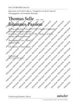 Selle, Thomas: St John Passion 26 Product Image