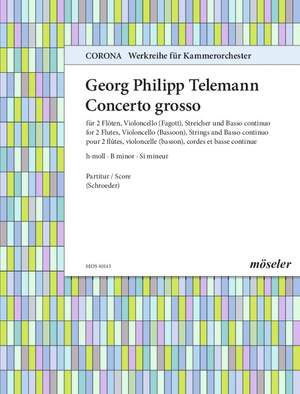 Telemann, Georg Philipp: Concerto B minor 143 TWV 53:h1