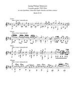Telemann, Georg Philipp: Concerto B minor 143 TWV 53:h1 Product Image