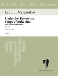Desyatnikov, Leonid: Songs of Bukovina
