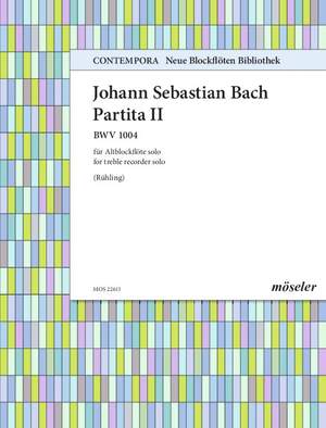 Bach, Johann Sebastian: Partita No. II 13 BWV 1004