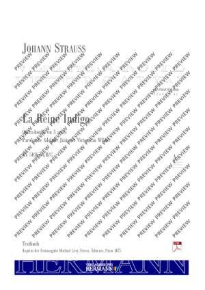 Strauß (Son), Johann: La Reine Indigo (Libretto)