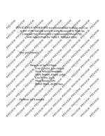 Singleton, Alvin: Ein Kleines Volkslied Product Image