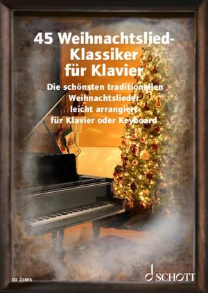 45 traditional Christmas carols for Piano