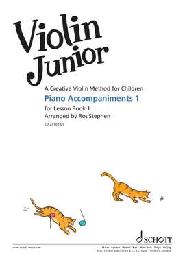 Violin Junior: Piano accompaniments 1 Band 1