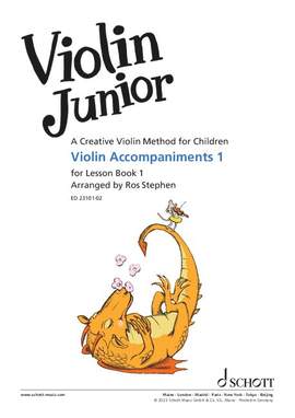 Violin Junior: Violin accompaniments 1 Band 1