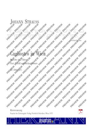 Strauß (Son), Johann: Cagliostro in Wien RV 504A/B/C