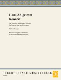 Ahlgrimm, Hans: Concerto F major