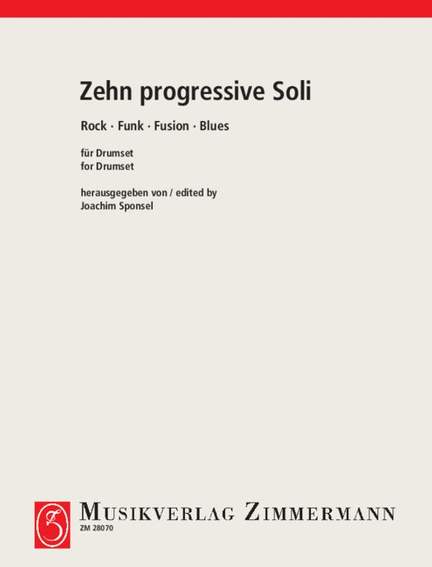 Ten Progressive Soli for drum set