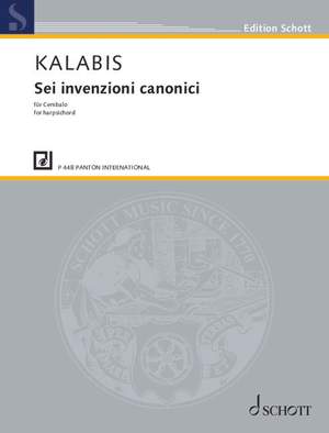 Kalabis, Viktor: Sest dvouhlasých kánonických invencí op. 20