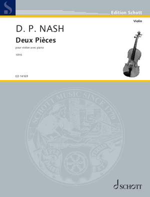 Nash, D. P. / Nash, Phyllis / Nash, Dorothy: Deux Pièces