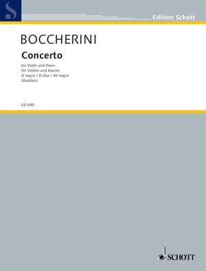Boccherini, Luigi: Concerto D Major G 486
