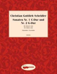 Scheidler, Christian Gottlieb: Sonatas Nos.1 C major & Nos. 2 G major