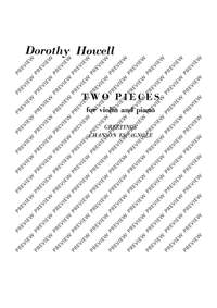 Howell, Dorothy: Two Pieces