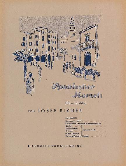 Rixner, Josef: Spanish March