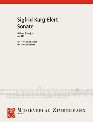 Karg-Elert, Sigfrid: Sonata B major op. 121