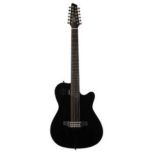 Godin A12 12 String Electric Guitar - Black HG