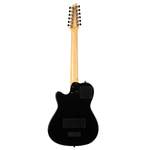 Godin A12 12 String Electric Guitar - Black HG Product Image