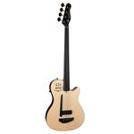 Godin A4 Ultra Semi-Acoustic Fretless Bass Guitar - Natural Product Image