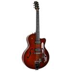 Godin 5th Avenue Semi-Acoustic Guitar - Uptown Havana Burst Product Image