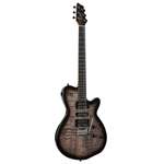 Godin XTSA 3 Voice Electric Guitar - Trans Black Flame Product Image