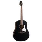 Seagull S6 Classic Electro-Acoustic Guitar - Black A/E Product Image