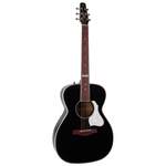 Seagull Artist LTD Electro-Acoustic Guitar - Tuxedo Black Anthem with Bag Product Image