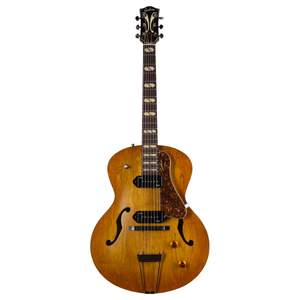 Godin 5th Avenue Jumbo P90 Semi-Acoustic Guitar - Harvest Gold