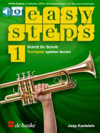 Jaap Kastelein: Easy Steps 1 Trompete (DE)