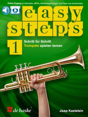 Jaap Kastelein: Easy Steps 1 Trompete (DE)