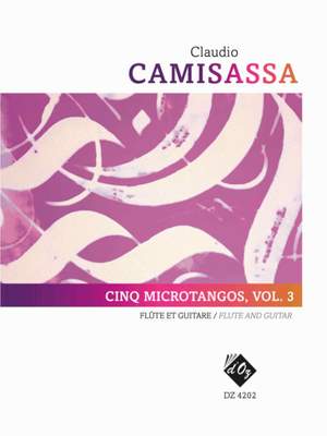 Claudio Camisassa: Cinq microtangos, vol. 3