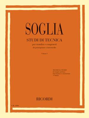 Renato Soglia: Studi di tecnica per tromba e congeneri Vol. 1