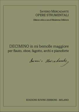 Saverio Mercadante: Decimino in mi bemolle maggiore