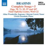 Brahms: Complete Songs, Vol. 5