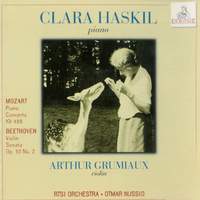 Clara Haskil, piano: Mozart, Beethoven