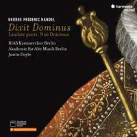 Handel: Dixit Dominus, Laudate Pueri, Nisi Dominus