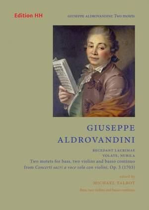 Aldrovandini, G: Two motets op. 3