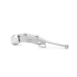 Acme 12 brass boatswain pipe - nickel plated