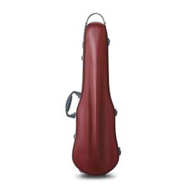 Spirit Pc Shaped Violin Case Matt Deep Red 4/4-3/4