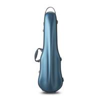 Spirit Pc Shaped Violin Case Matt Steel Blue 4/4-3/4