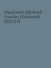 Hindemith-Jahrbuch Vol. 52