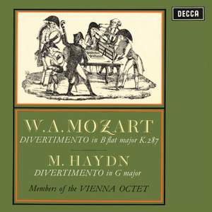 Mozart: Divertimento, K. 287; M. Haydn: Divertimento