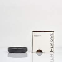HuskeeCup Saucer 4-pack - Charcoal