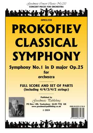 Sergei Prokofieff: Classical Symphony No. 1 in D major, op. 25