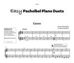 Easy Pachelbel Piano Duets Product Image