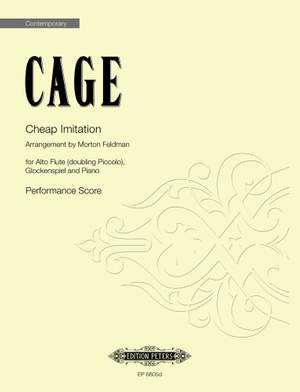 Cage, John: Cheap Imitation (performance score)