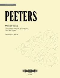 Peeters, Flor: Missa Festiva (score and parts)