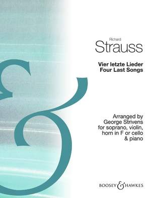 Strauss, R: Vier letzte Lieder / Four Last Songs