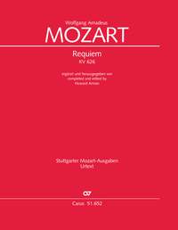 Mozart: Requiem, KV 626 (Completed and Edited by Howard Arman)