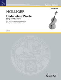 Holliger, H: Songs without words